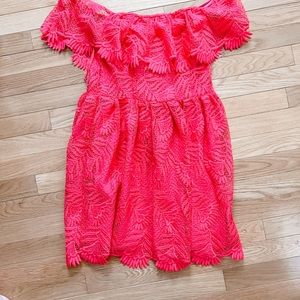 Lovers and Friends off the shoulder dress